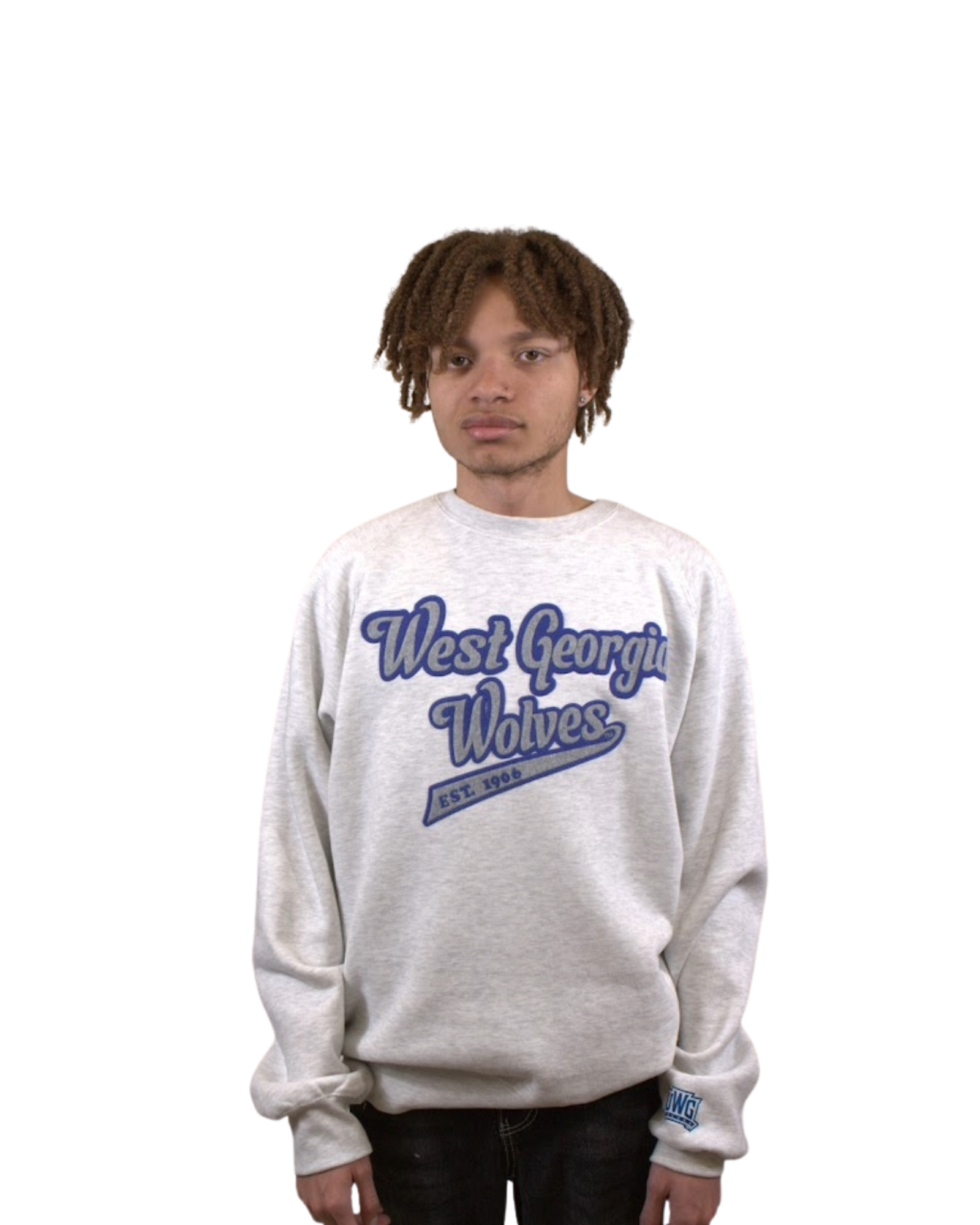 Product image 1 of 2 for VINTAGE FLEECE CREW WEST GEORGIA WOLVES