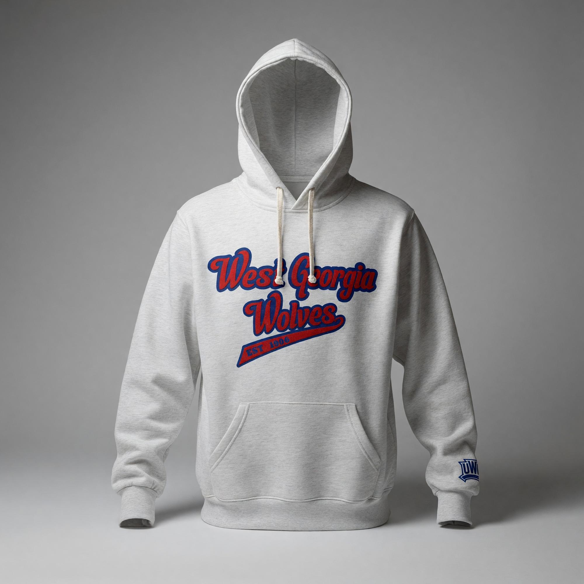 Product image 1 of 2 for VINTAGE FLEECE HOOD WEST GEORGIA WOLVES