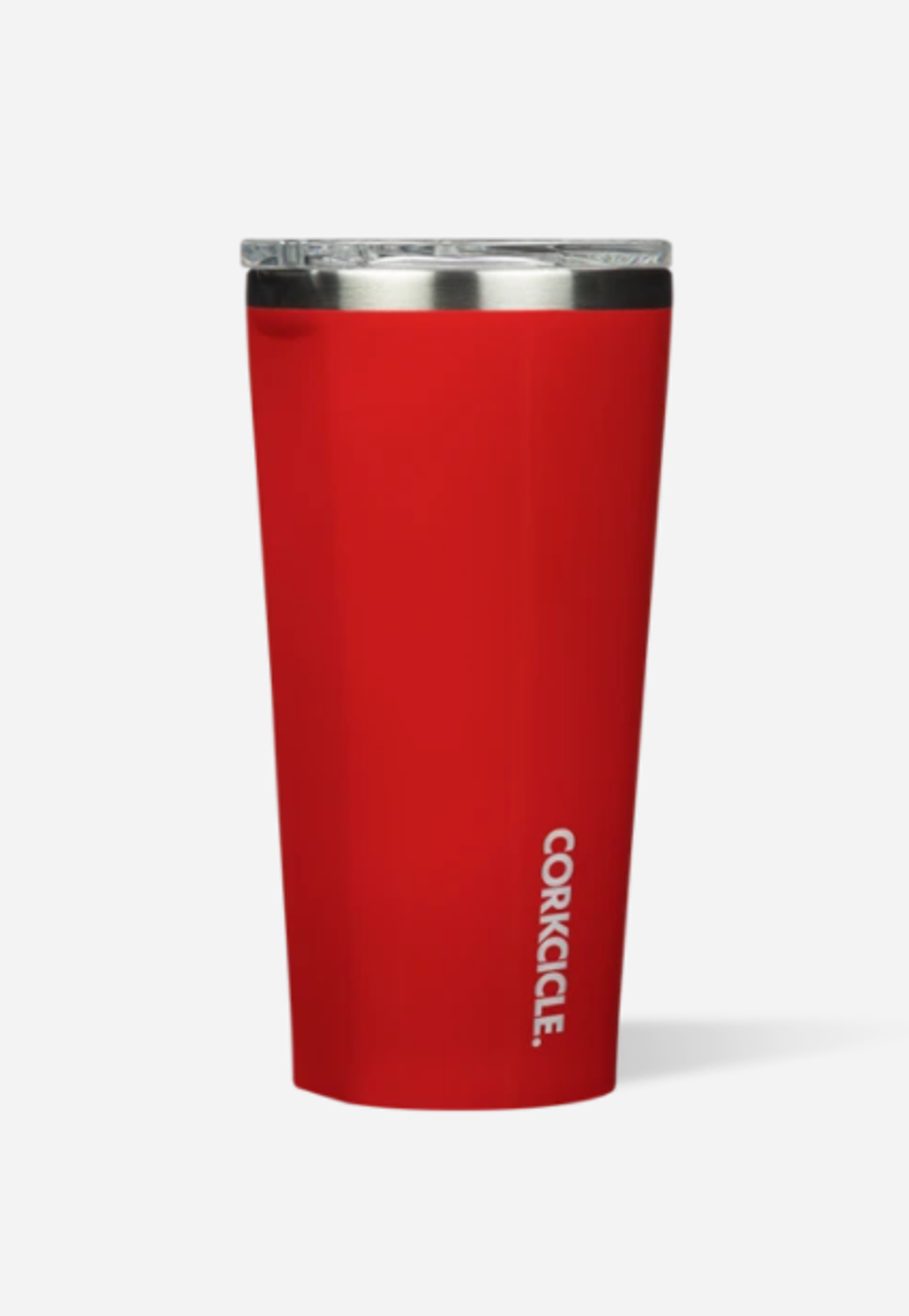 image of: Corkcicle. 16oz Gloss Tumbler- Cardinal