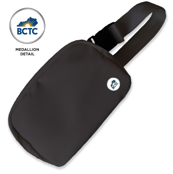 KBCTC BELT BAG W/MEDALLION; $28.99