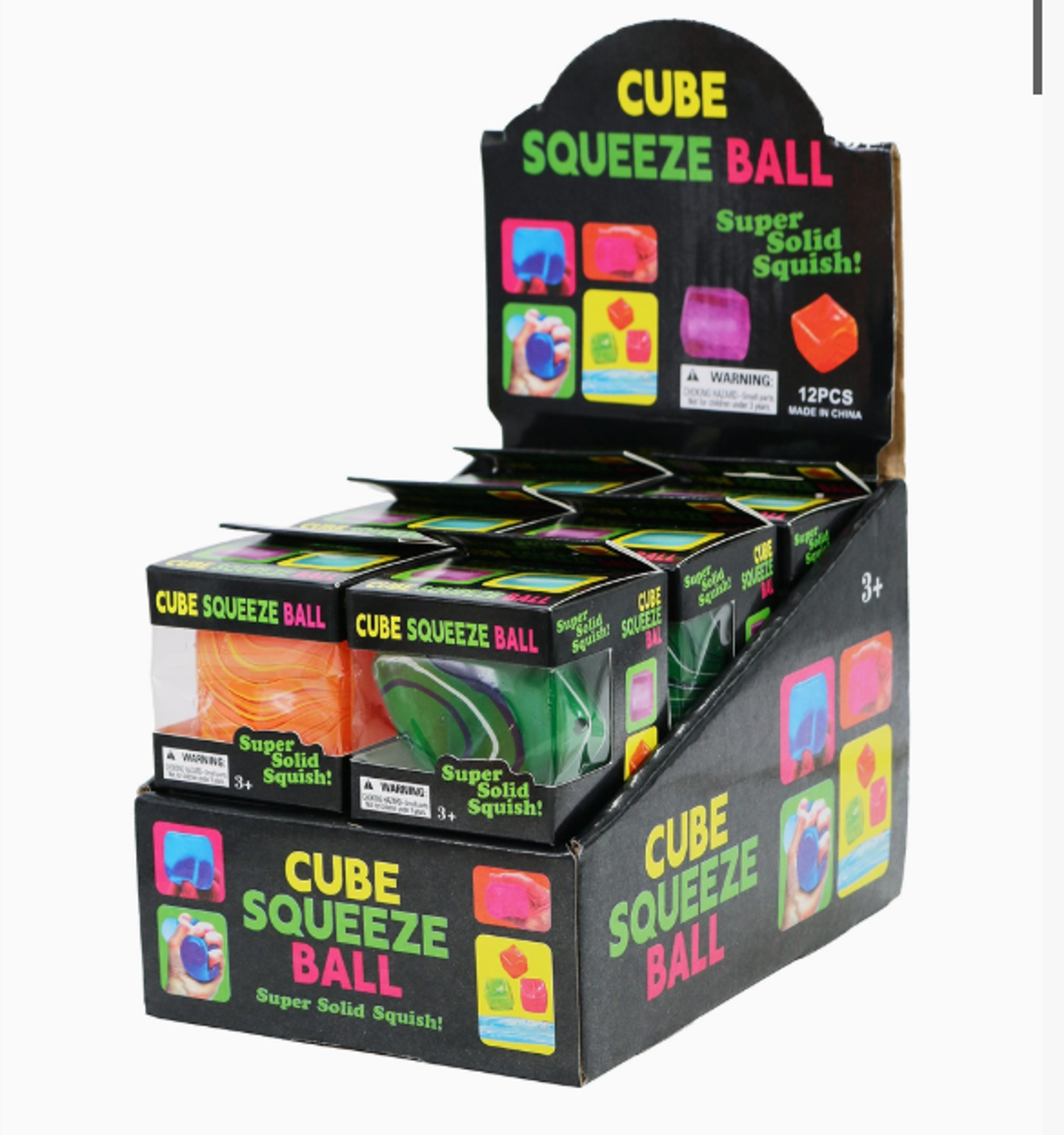 Product image 1 of 2 for Fidget Toy - Marbled Cube Squishy