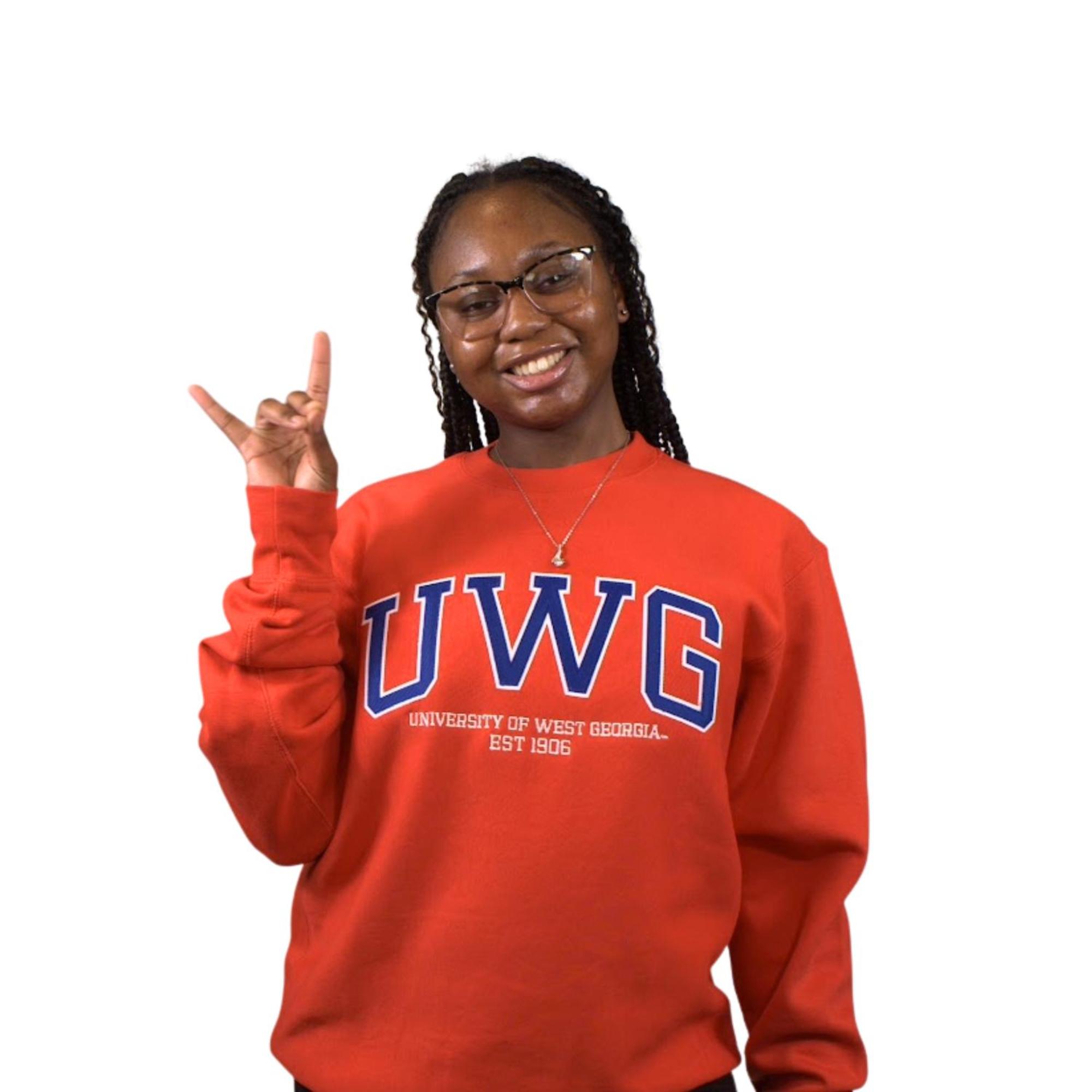 Product image 2 of 11 for UWG APPLIQUE CREW SWEATSHIRT