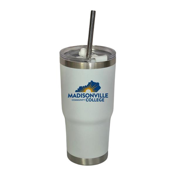 KMCC 20 OZ TUMBLER WHT; $31.99