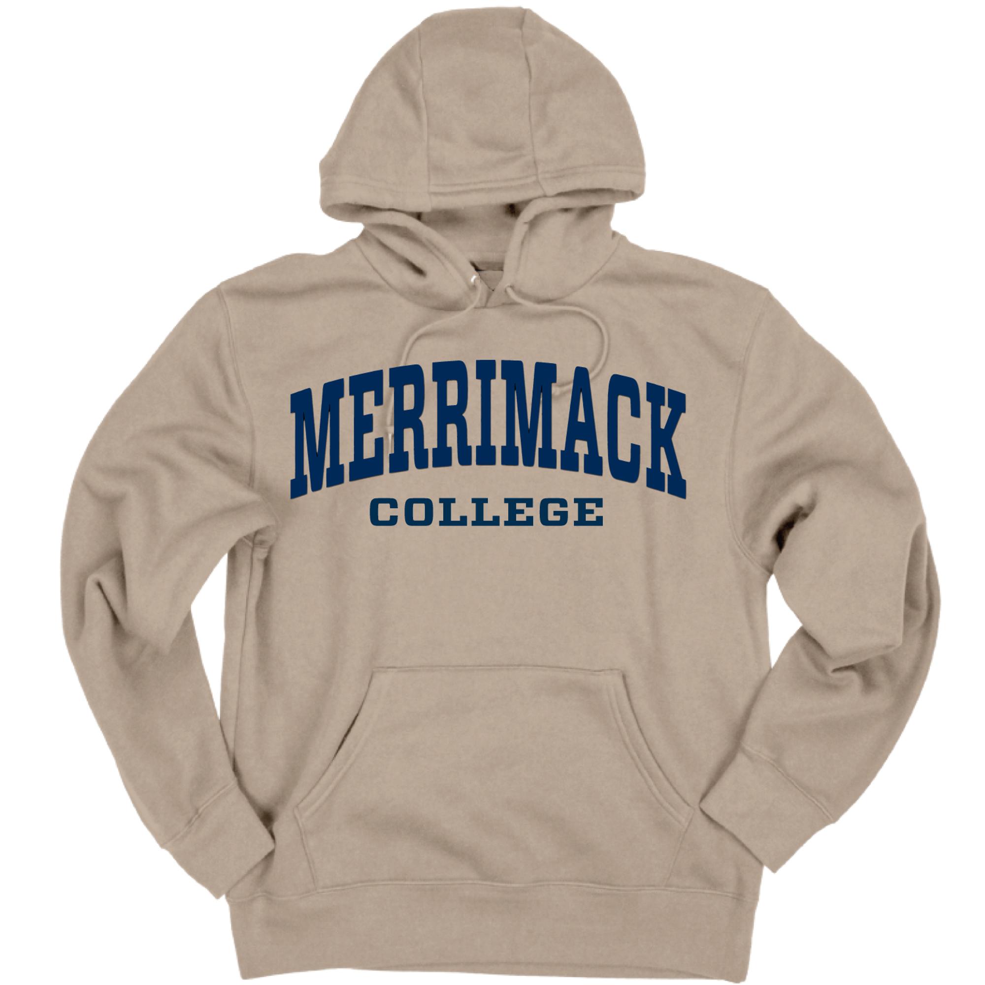 image of: Khaki Merrimack College Hamden Hood