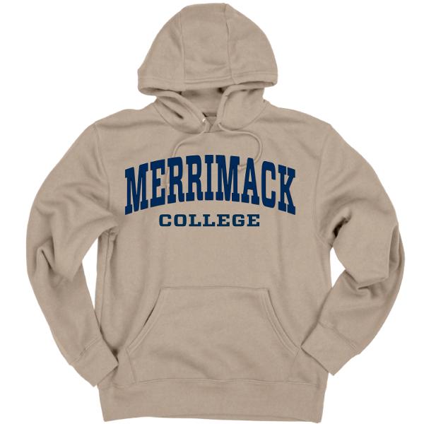 Khaki Merrimack College Hamden Hood; $64.99