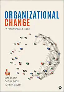 Cover image for ORGANIZATIONAL CHANGE:ACTION-ORIENTED..