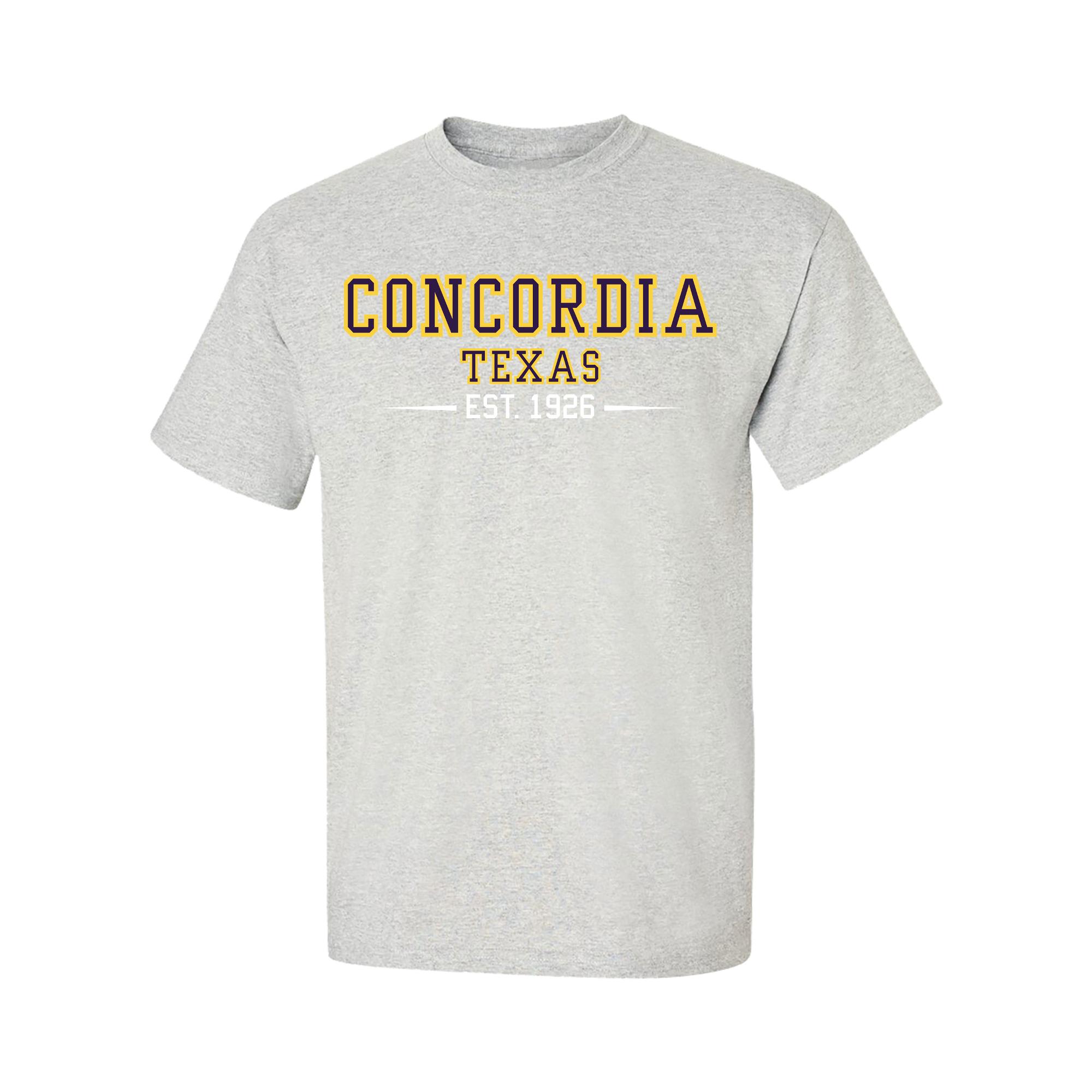 image of: Concordia Est. 1926 Tee Marble Heather