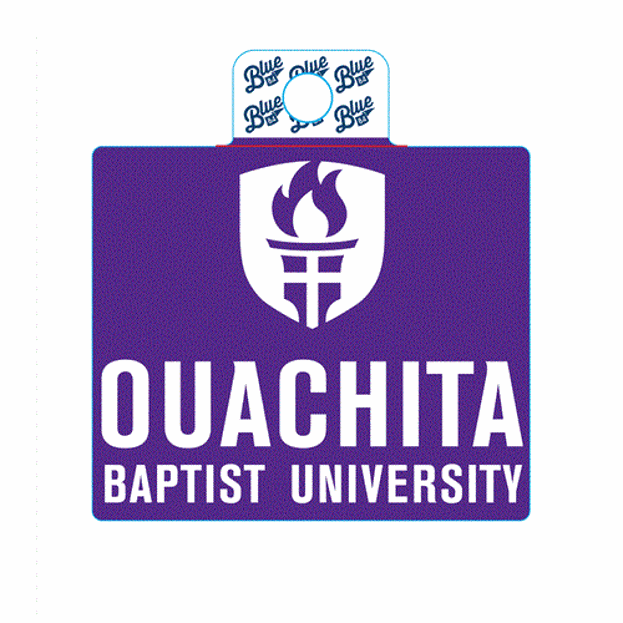 image of: Ouachita Baptist University Junior Mascot Sticker