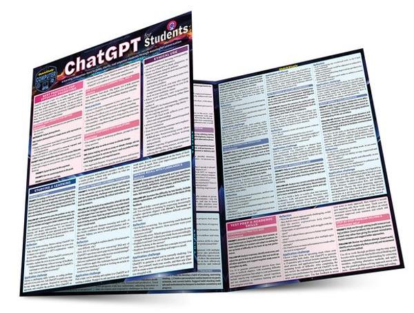 CHATGPT FOR STUDENTS LAMINATED STUDY GUIDE; $8.95