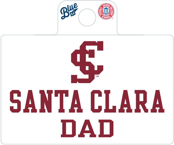 Santa Clara Broncos Dad Blue 84 Sticker; $6.98