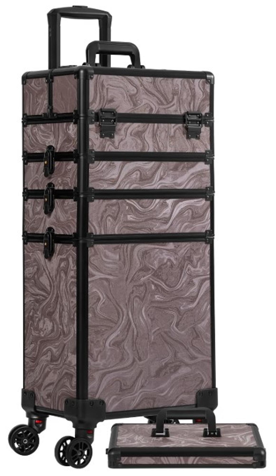 Variant 9 of 10 for Cosmetic/Hair Tool Rolling Trolley w/Detachable Compartments - 5 TIER