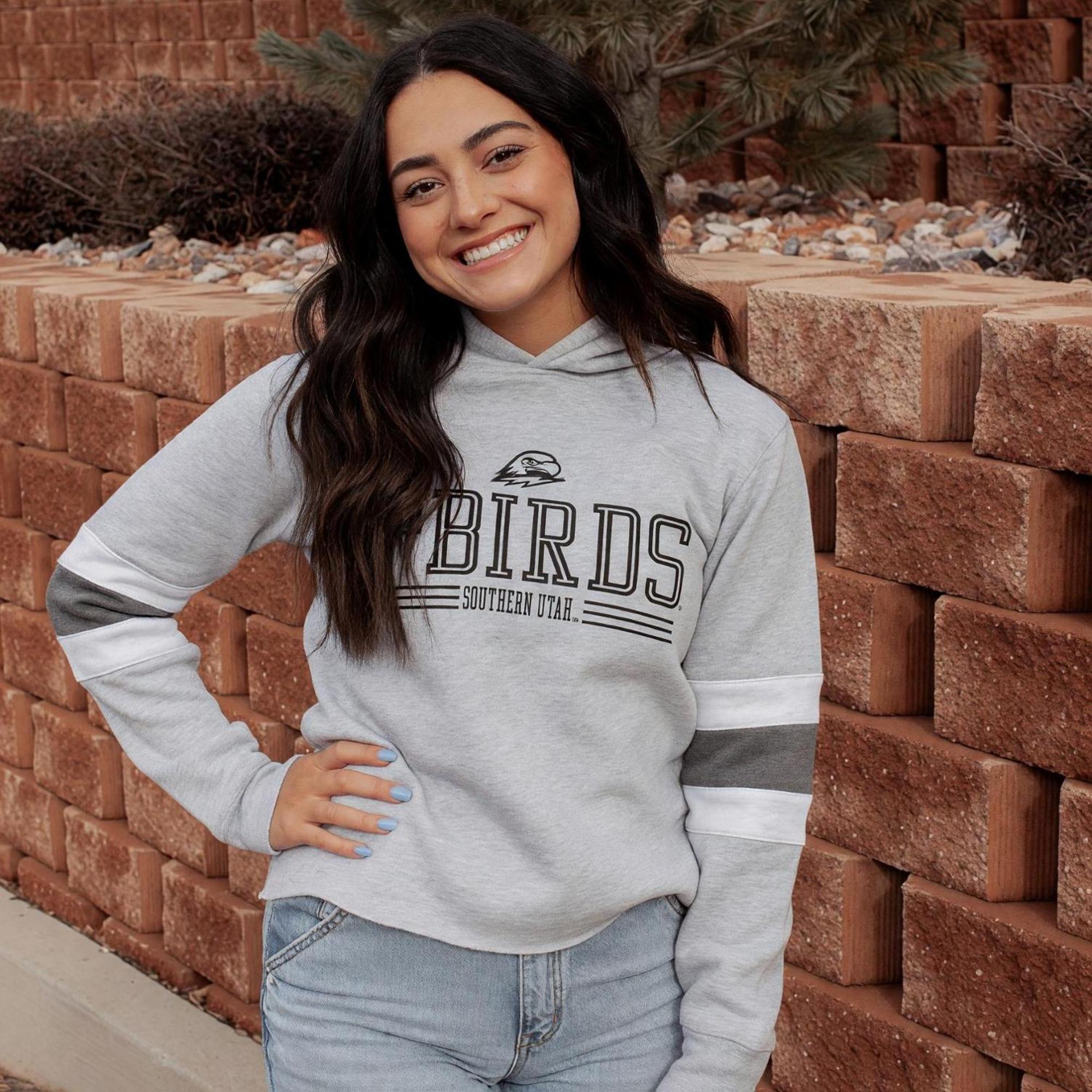 Product image 1 of 2 for MV Sport T-Birds Raw Hem Hoodie