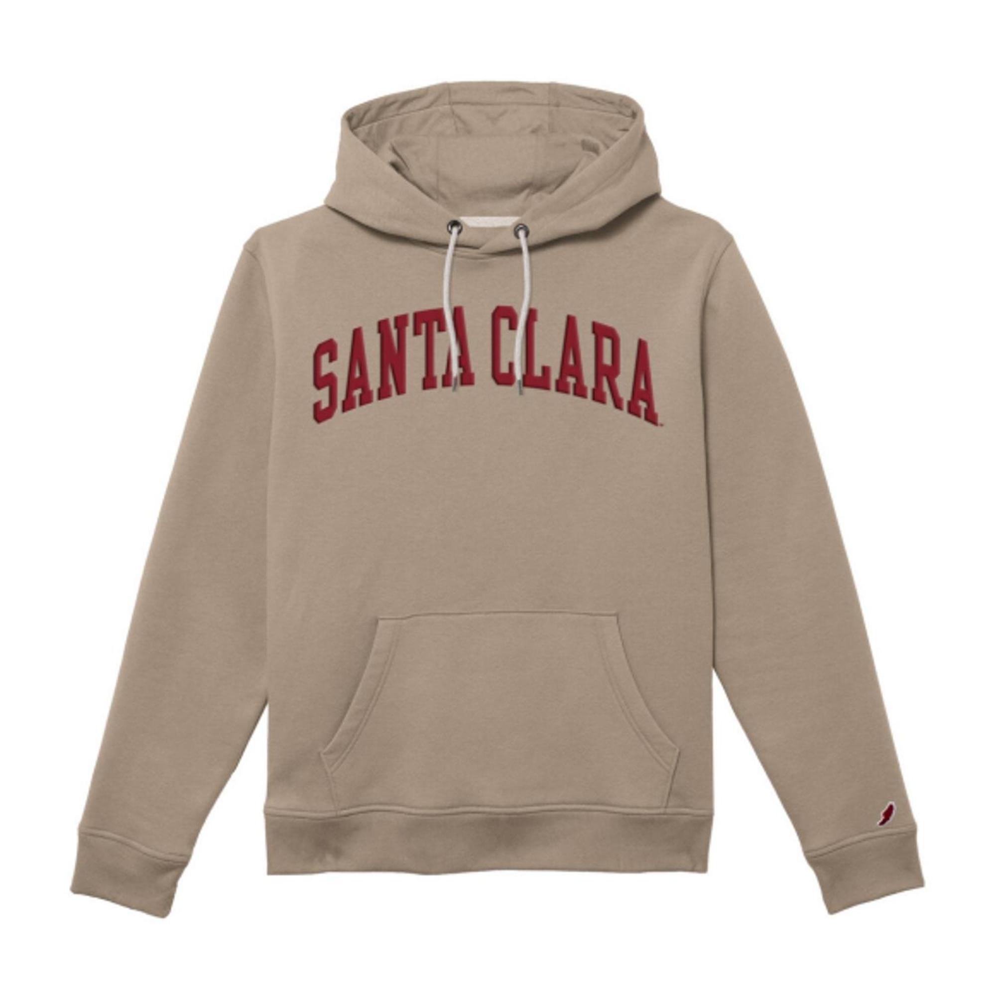 Product image 1 of 1 for Santa Clara Broncos 1991 Hoodie, Arch Logo, Khaki