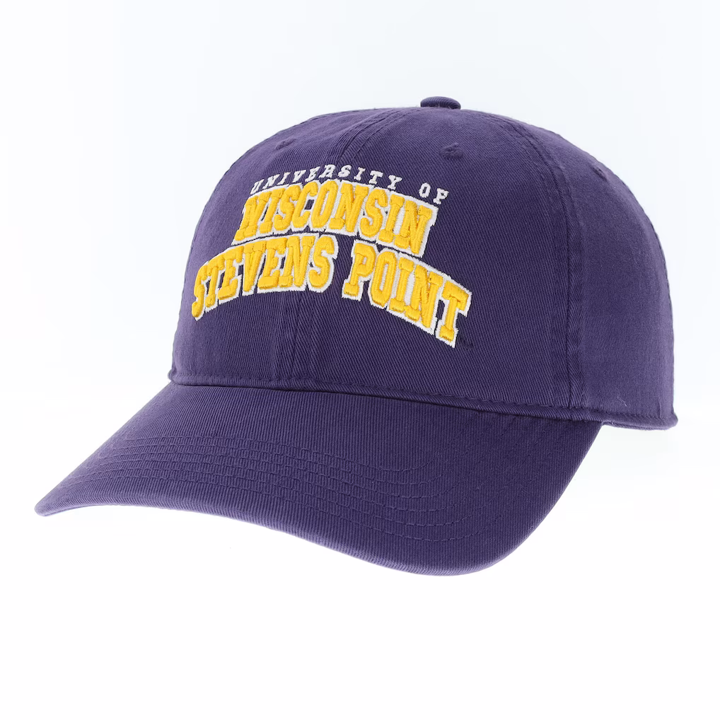 Product image 1 of 1 for University of Wisconsin Stevens Point Legacy Adjustable Hat, Black