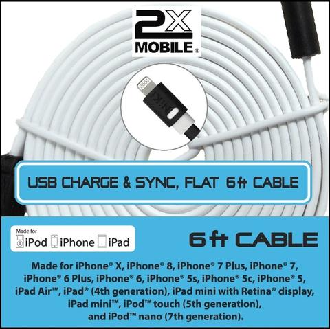 image of: 6ft IPhone Charger