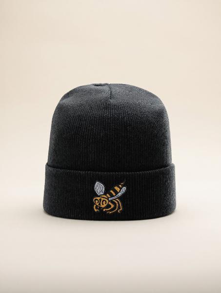 Beanie - Richardson Black Vintage Mascot; $18.99