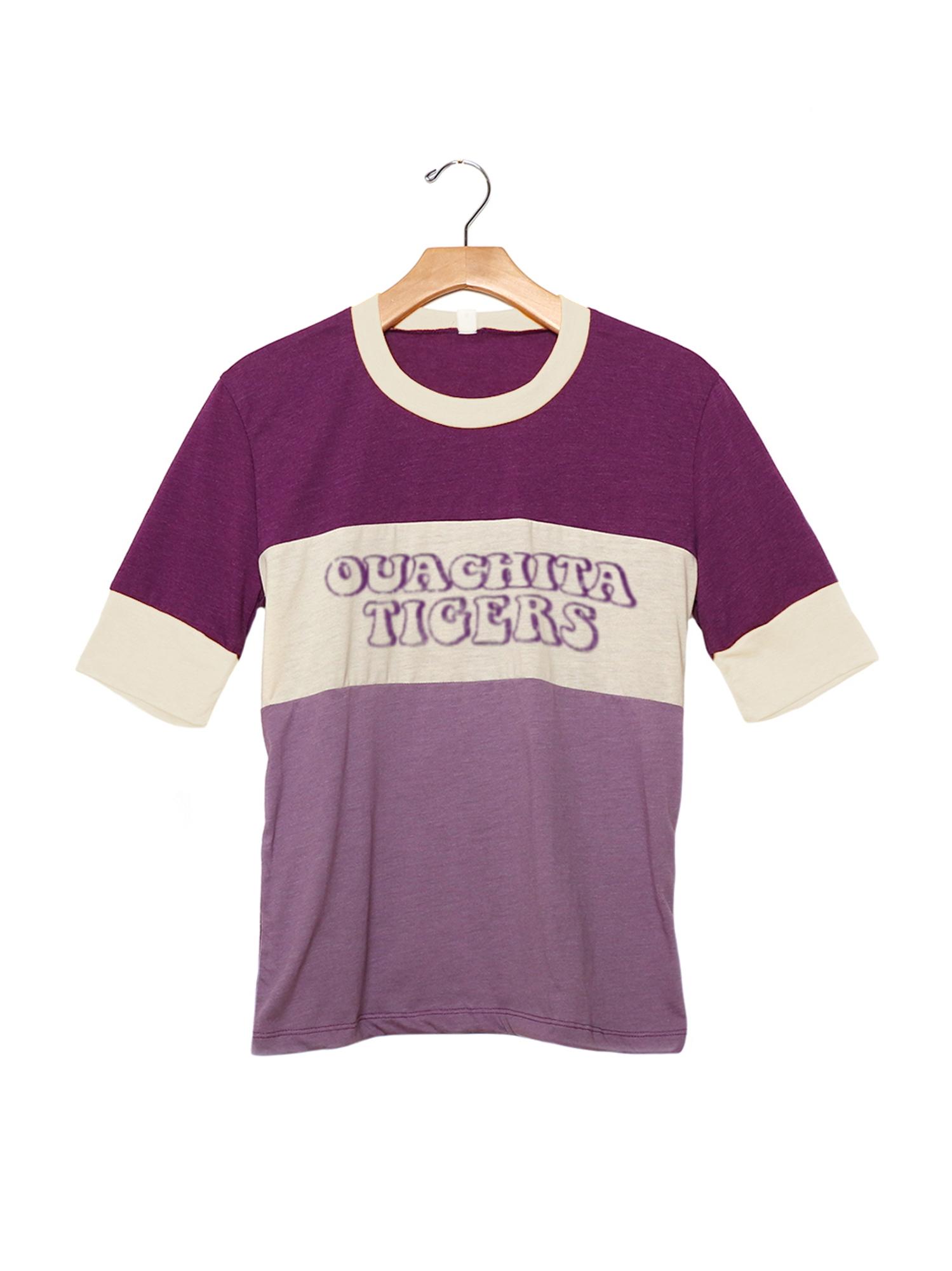 image of: Ouachita Tigers Billboard Color Block Short Sleeve Tee