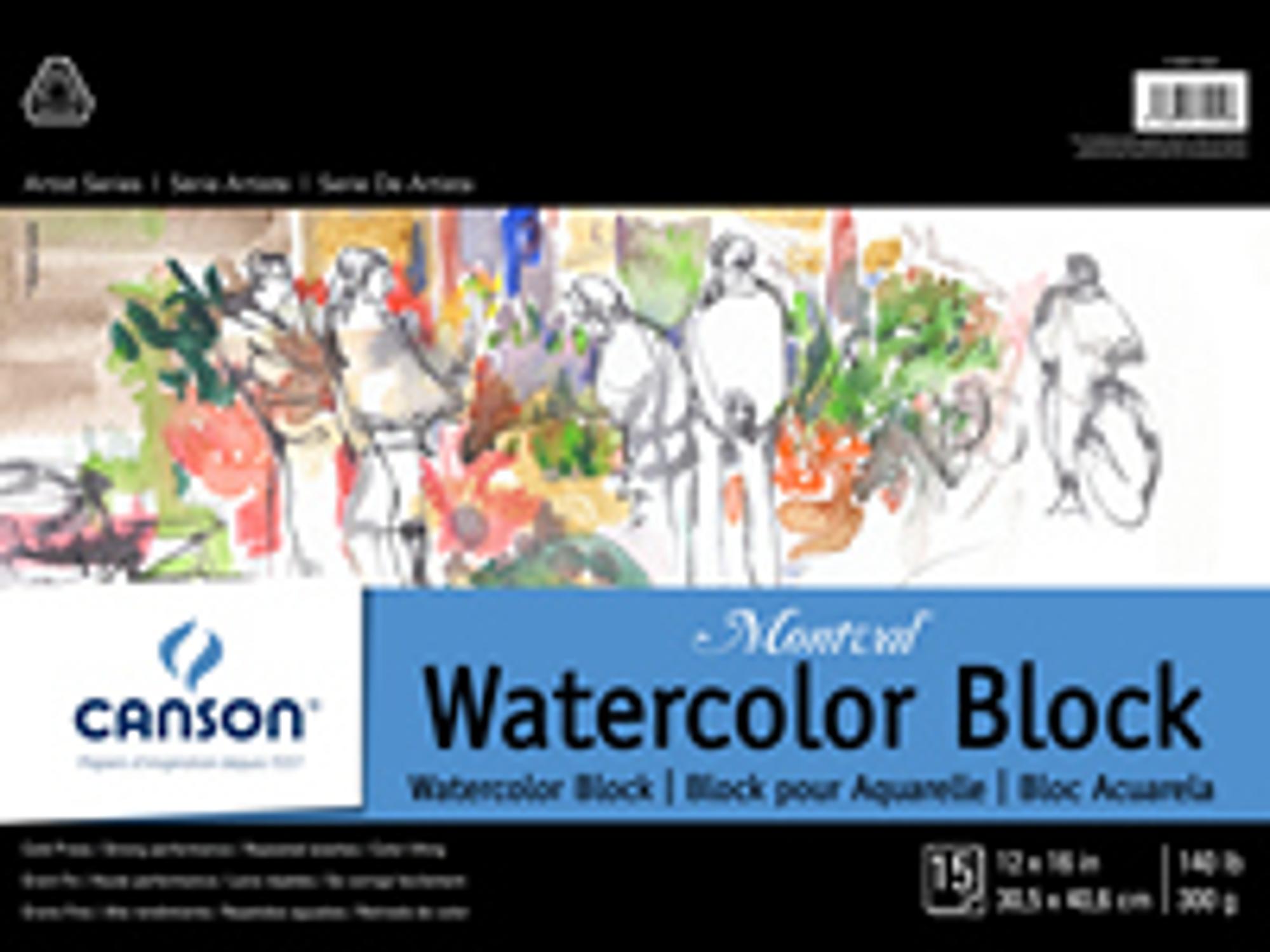 image of: CANSON WATERCOLOR PAD