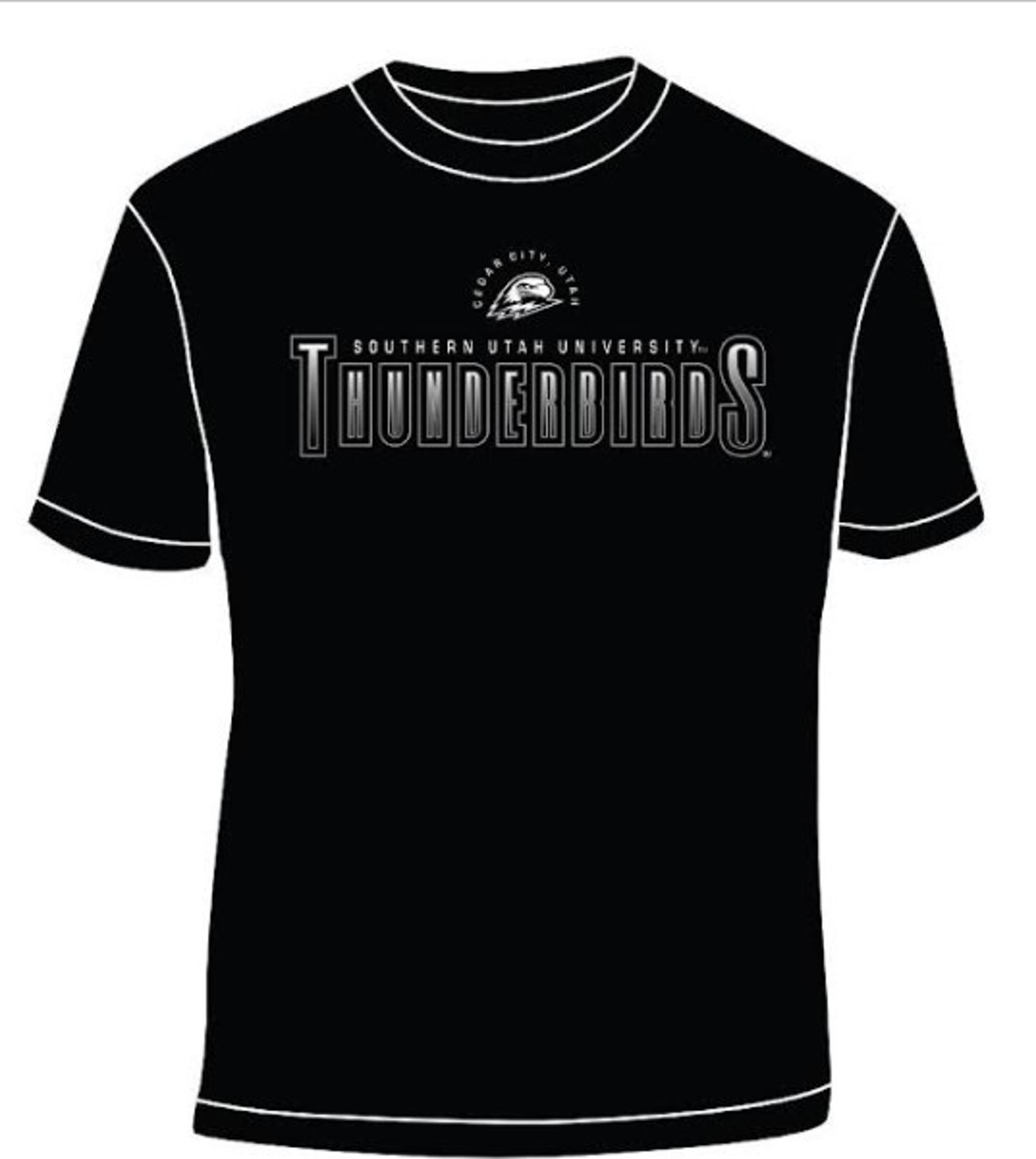 image of: CI SPORT TEE S/S BLACK SOU THUNDERBIRDS CEDAR CITY