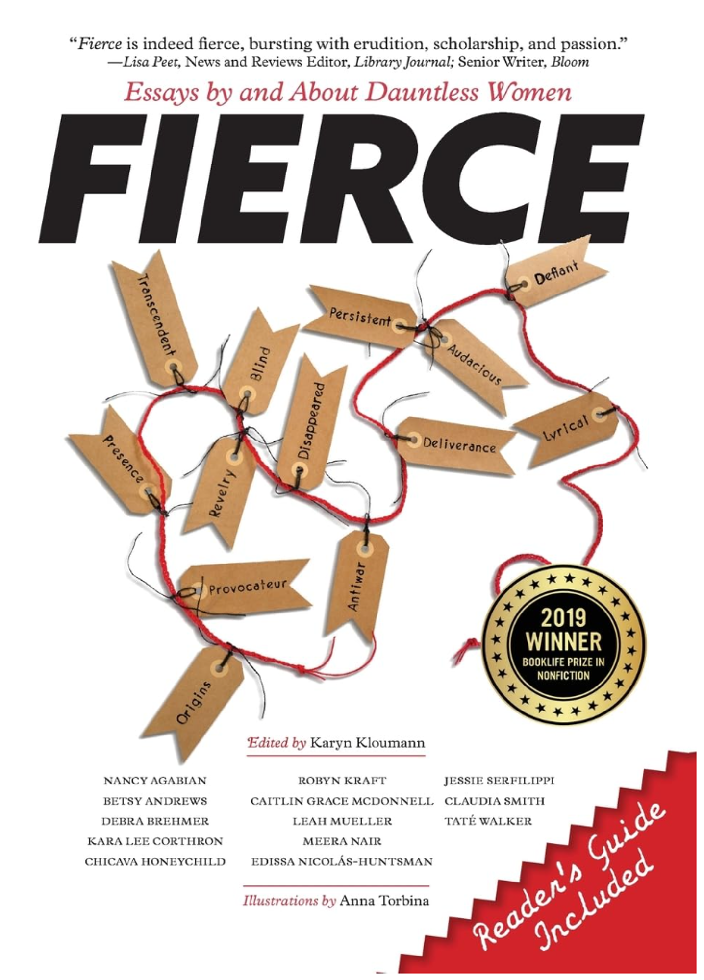 Cover image for FIERCE: ESSAYS BY AND ABOUT DAUNTLESS WOMEN