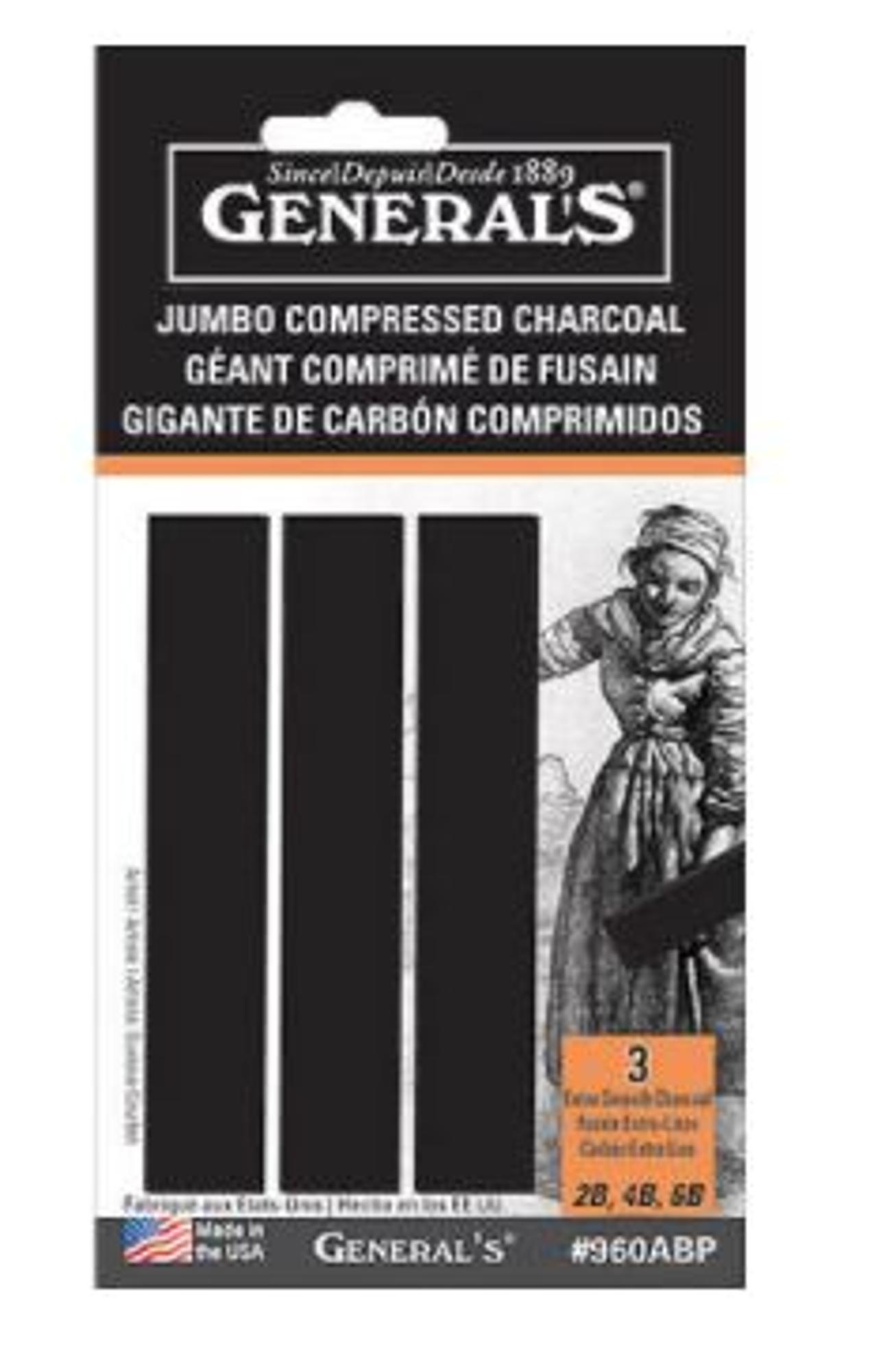 image of: Jumbo Compressed Charcoal Assorted