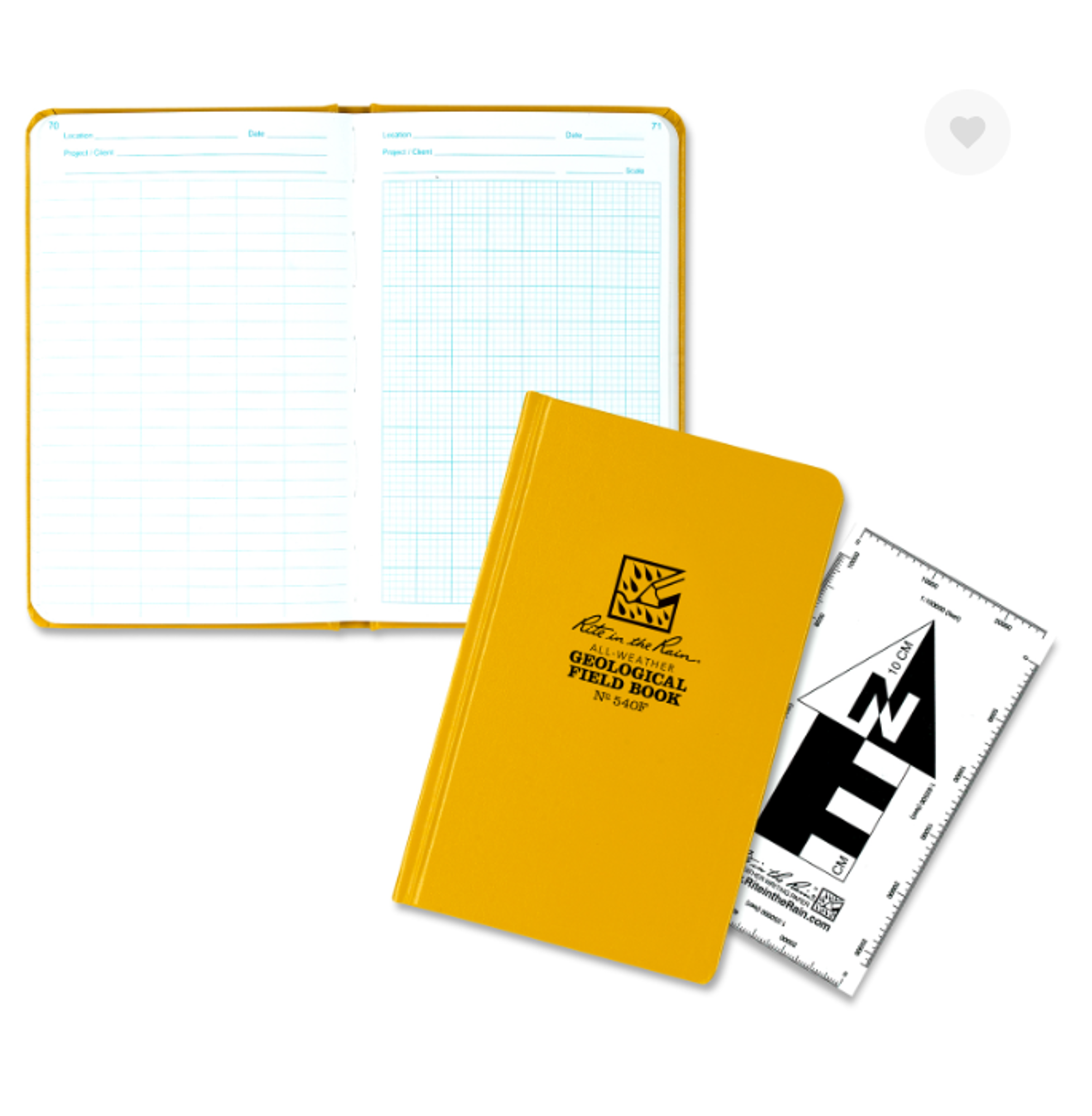 Cover image for RITE IN THE RAIN GEOLOGY FIELD BOOK 4-1/2" x 7-1/4"