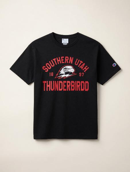 Champion Southern Utah 1897 Black Tee; $19.99