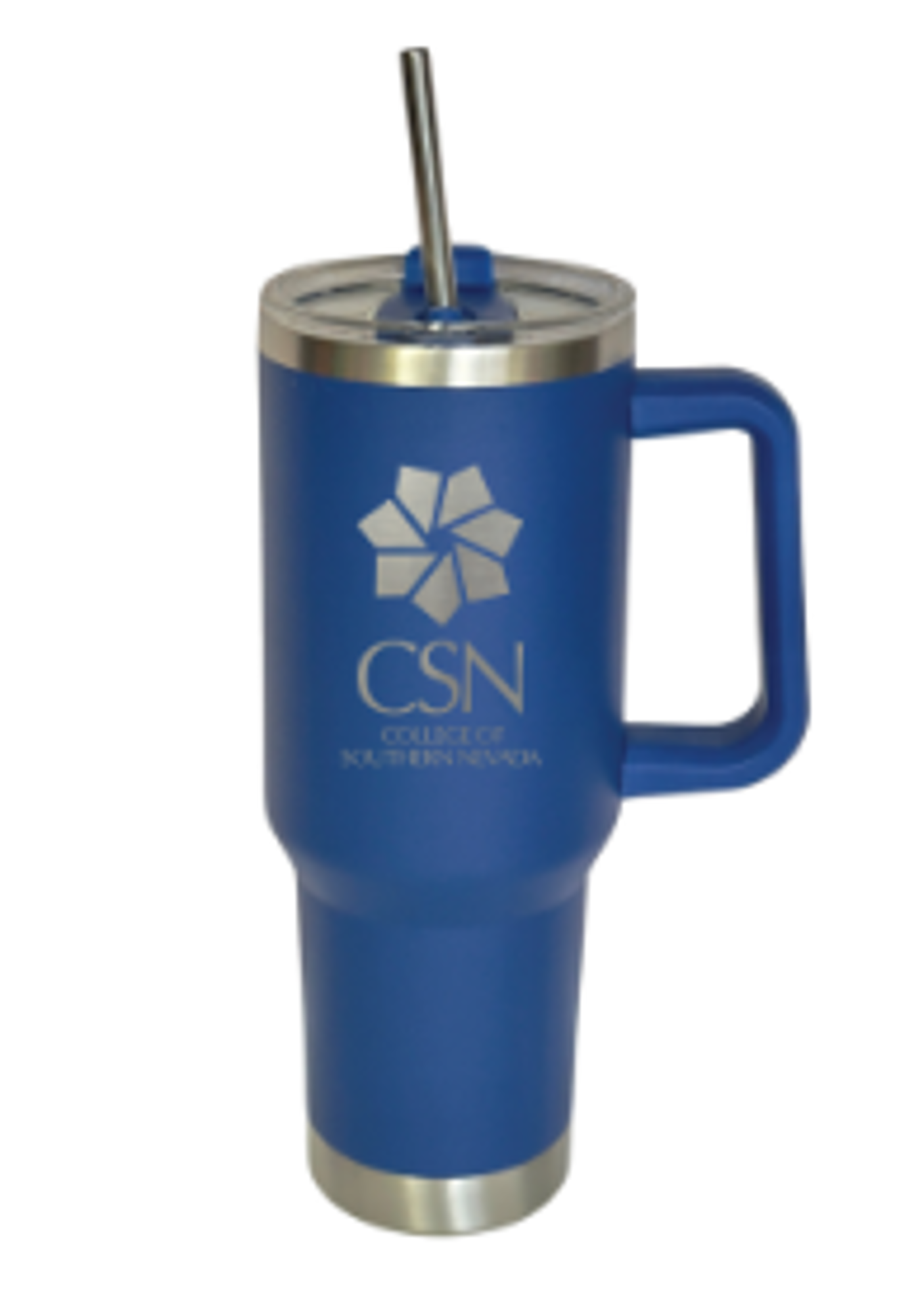 image of: CSN 40 OZ TUMBLER CSN LOGO