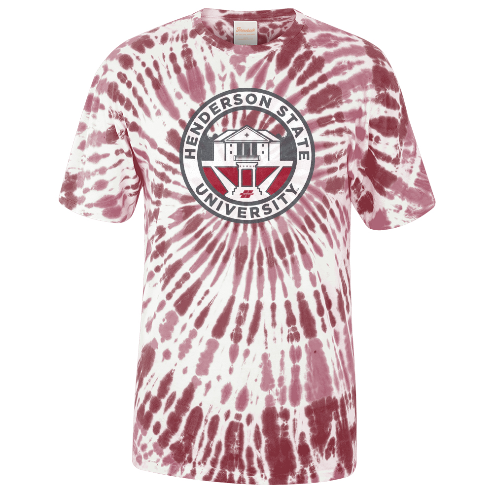 image of: Henderson State University Tie Dye Short Sleeve T-Shirt