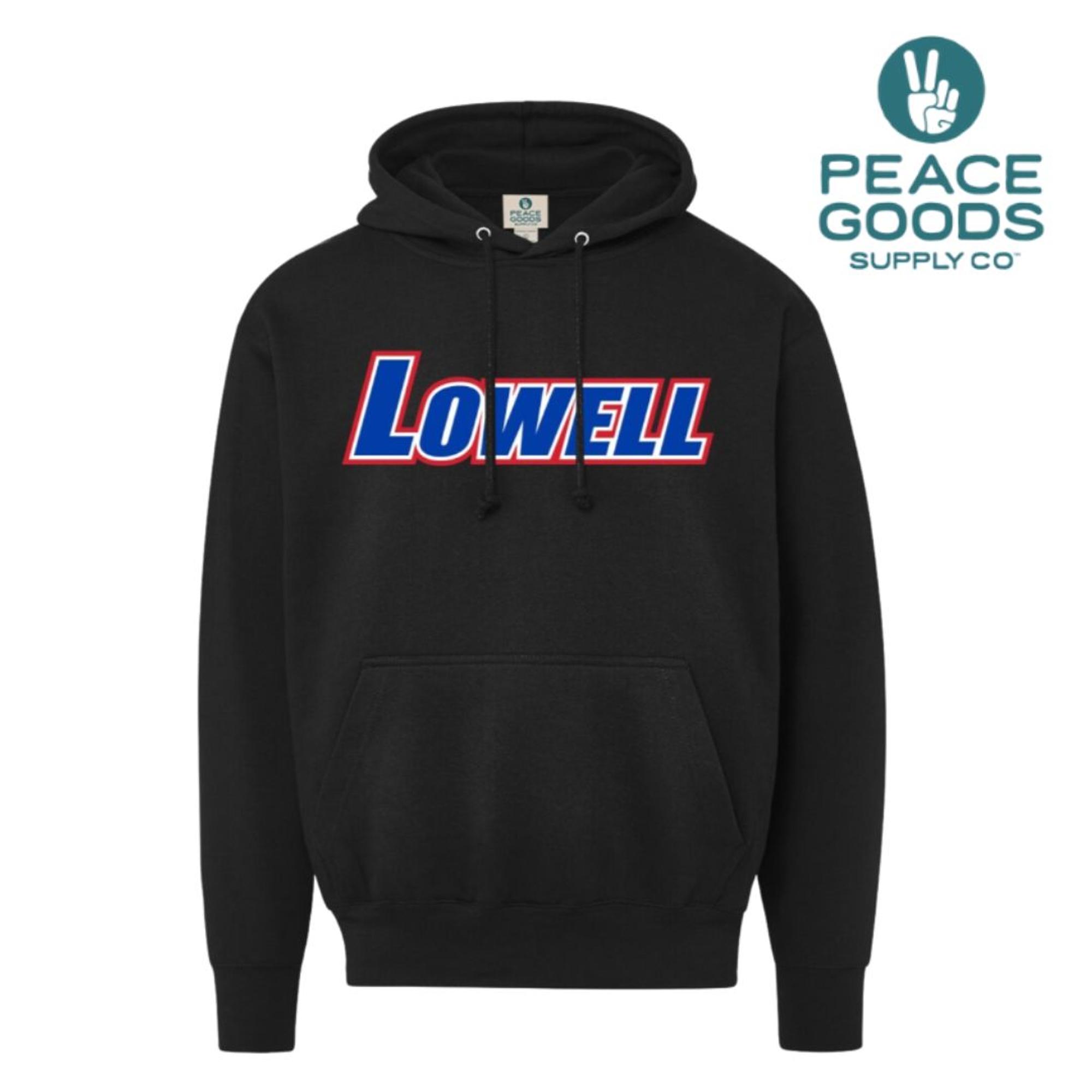 image of: Peace Good Fleece Hood - Eco Friendly