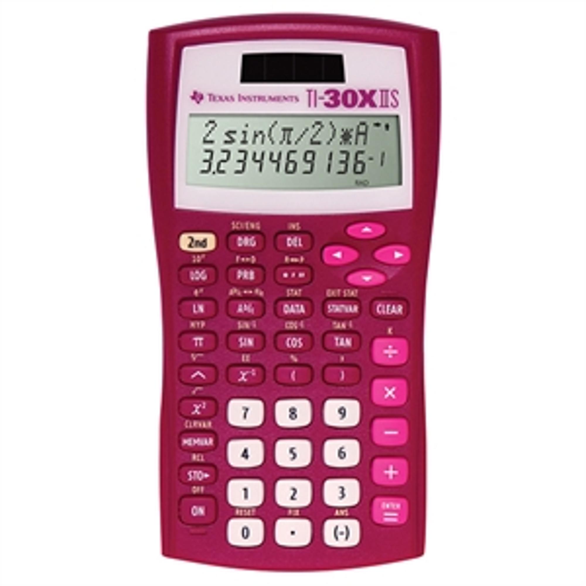 Variant 6 of 6 for TI 30XIIS SCIENTIFIC CALCULATOR