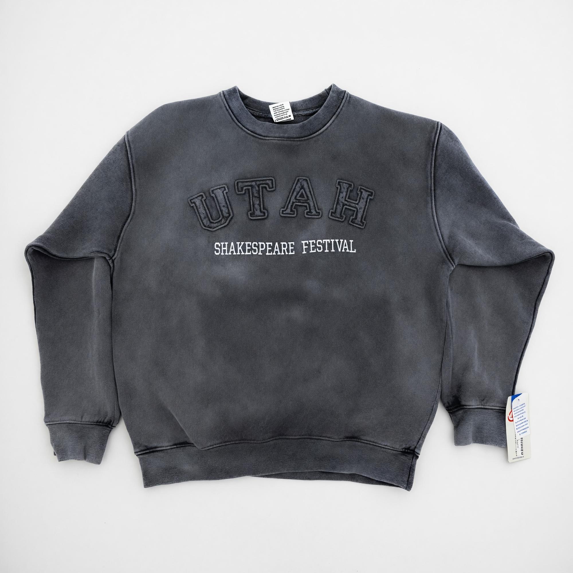 Product image 1 of 1 for Crazy Acid Wash Charcoal USF Crew
