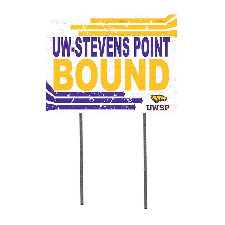 Product image 1 of 2 for UWSP Lawn Sign UW-Stevens Point Bound, 18x24 inches