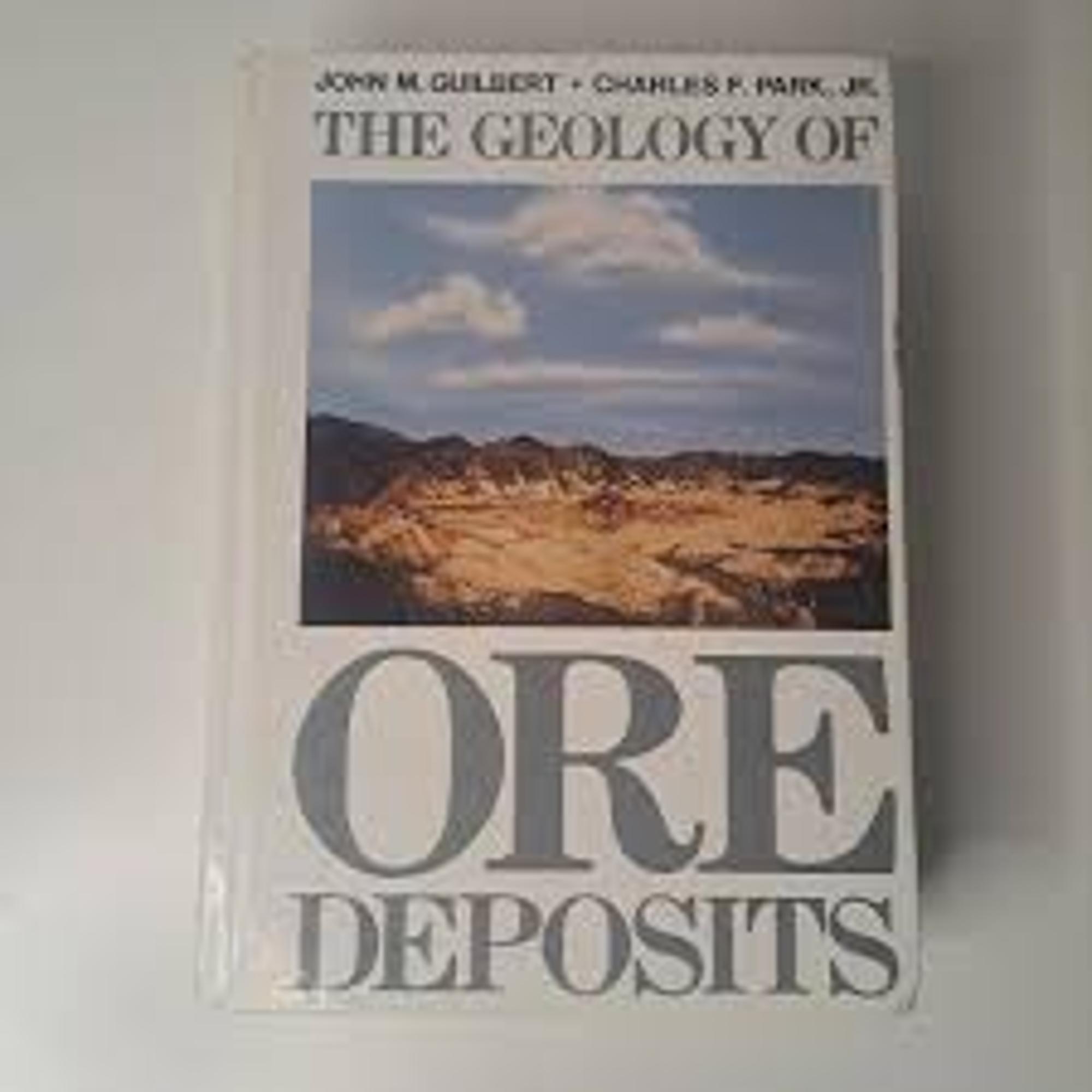 Cover image for GEOLOGY OF ORE DEPOSITS (HC)