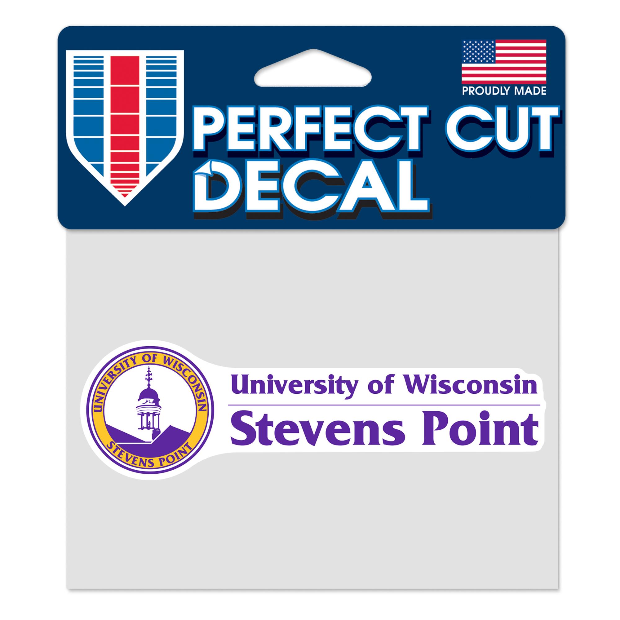 Product image 1 of 1 for University of Wisconsin Stevens Point 5x1.5" Decal