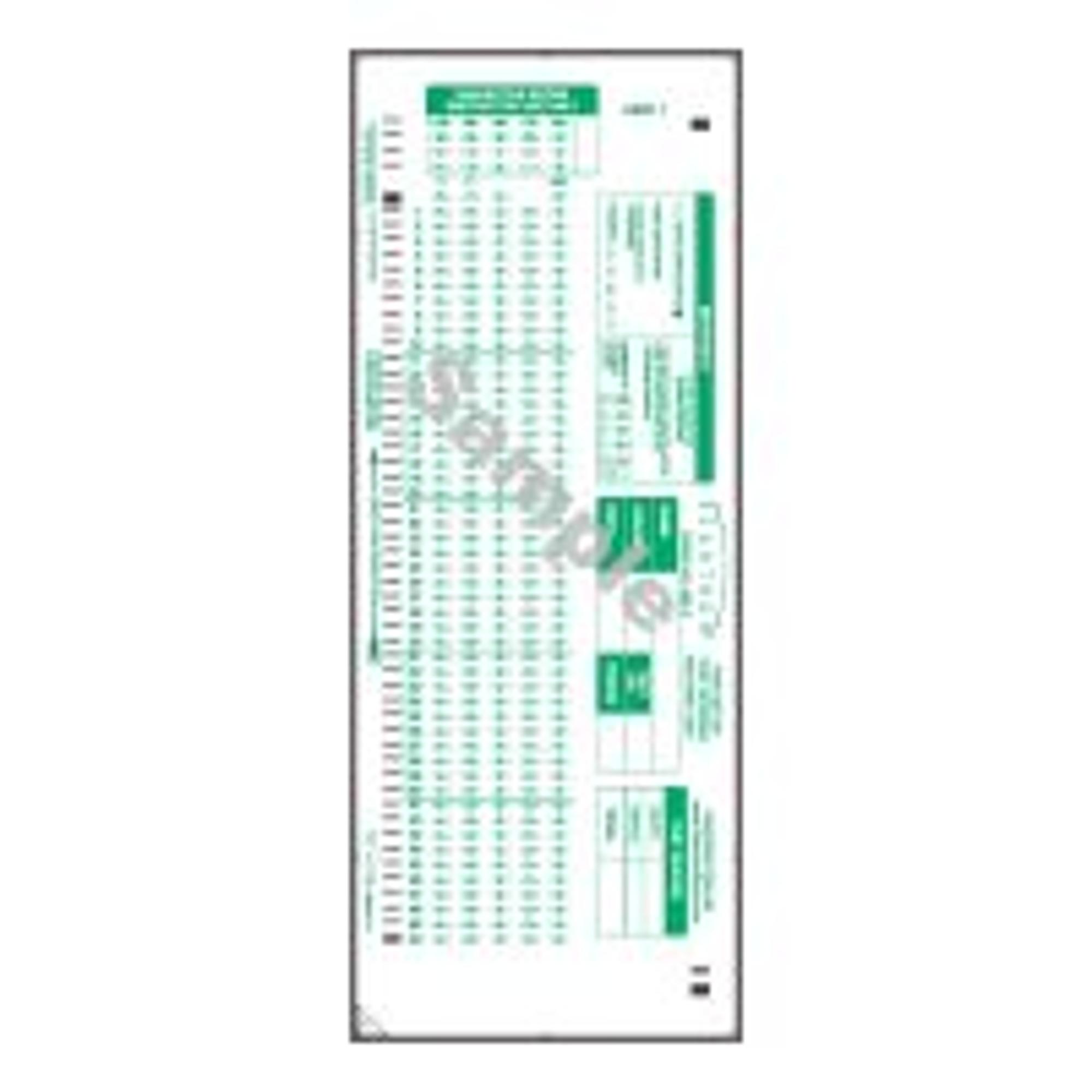 Scantron 882E ORDER MINIMUM 6 Campus Bookstore Fayetteville