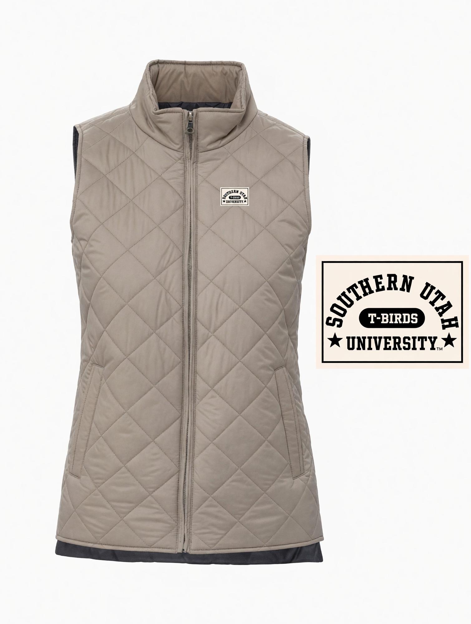 Product image 1 of 1 for MV SPORT WOMENS VEST DRIFTWOOD SOU T-BIRDS PATCH