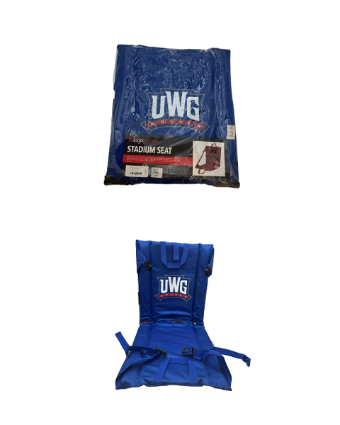 ATHLETICS LOGO STADIUM SEAT; $39.99