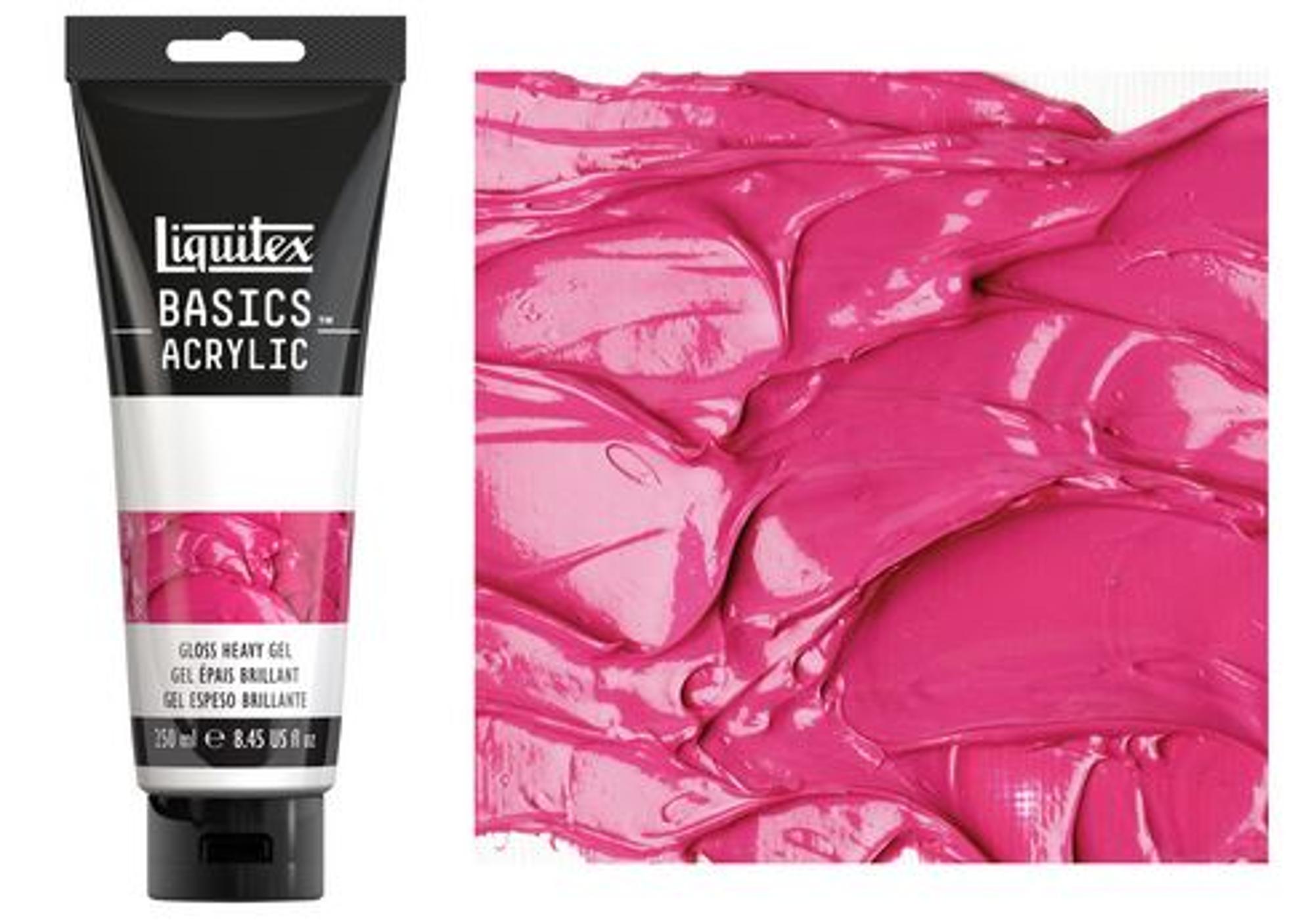 image of: Basics Gloss Gel Heavy Acrylic Medium 250ml