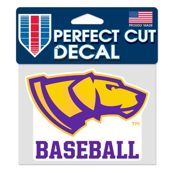 UWSP Pointers 5in x3.5in Decal, Baseball; $7.98