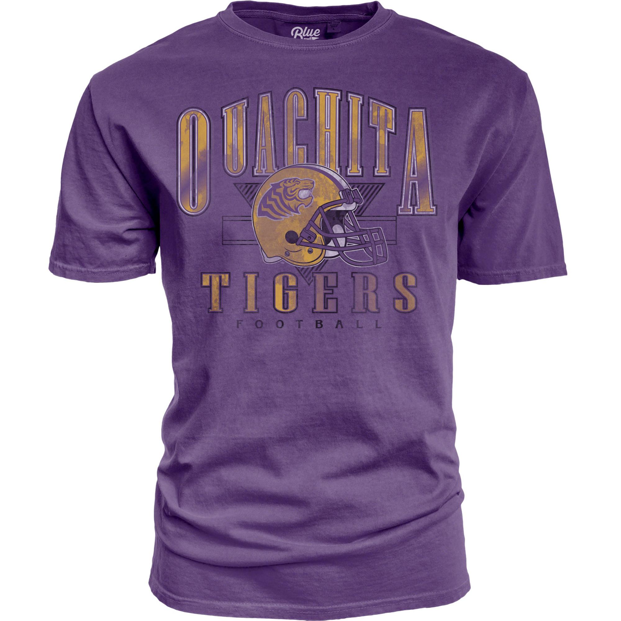 image of: Ouachita Tigers Football Dyed Ringspun Tee