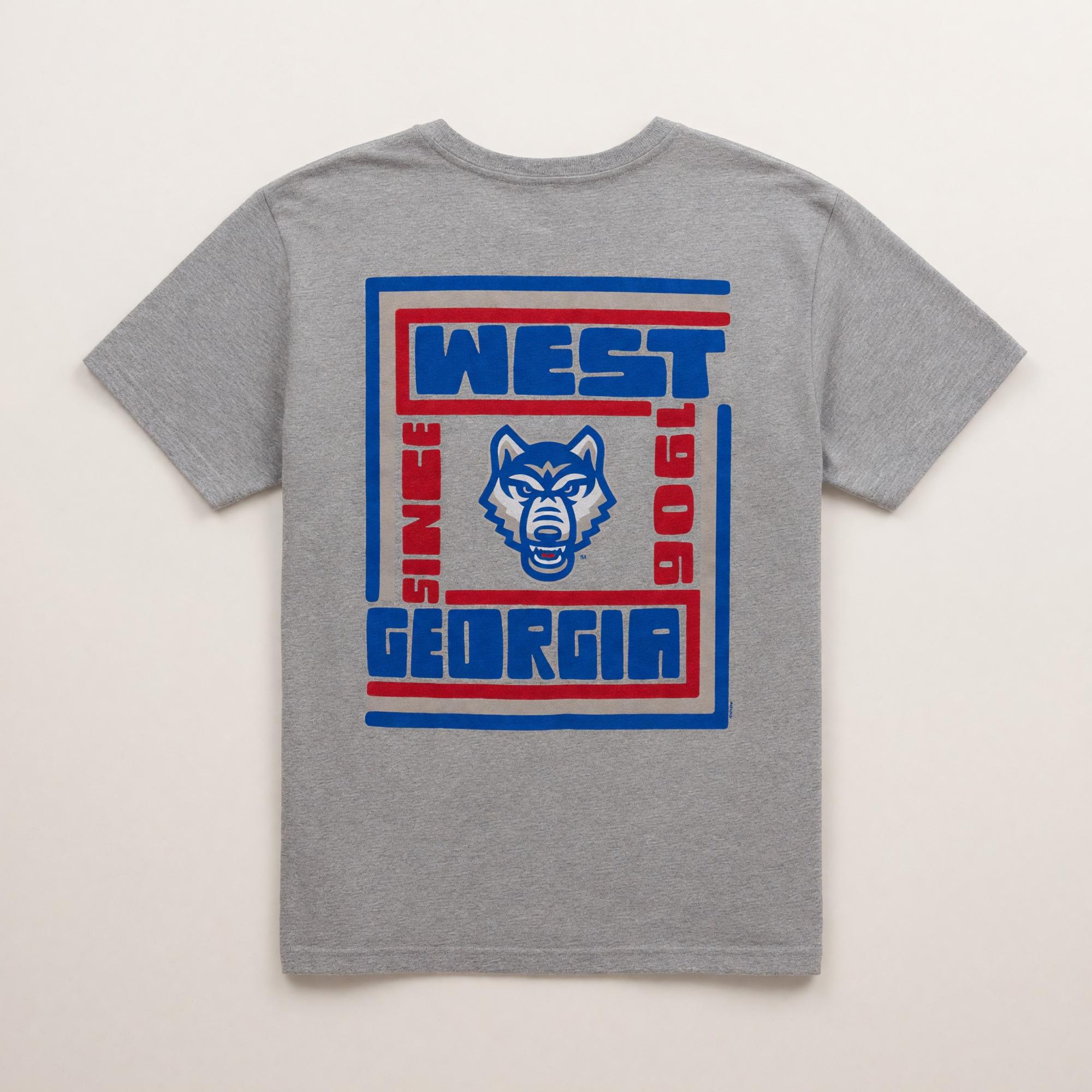 Variant 10 of 10 for RETRO LINES WOLF LOGO T-SHIRT