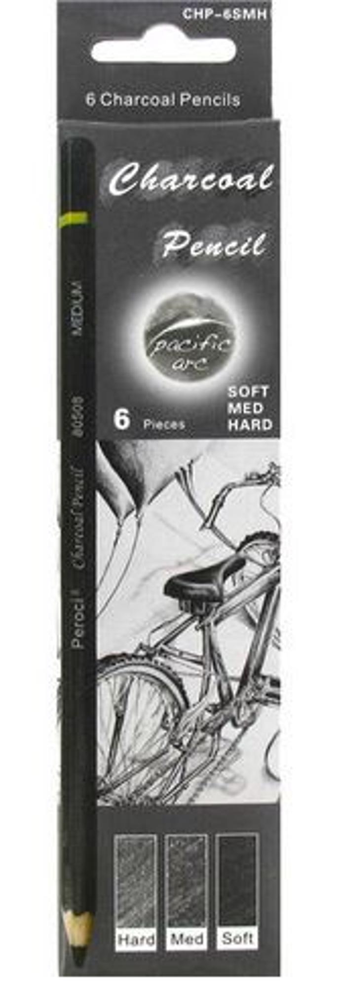 image of: Charcoal Pencil Set 6pc