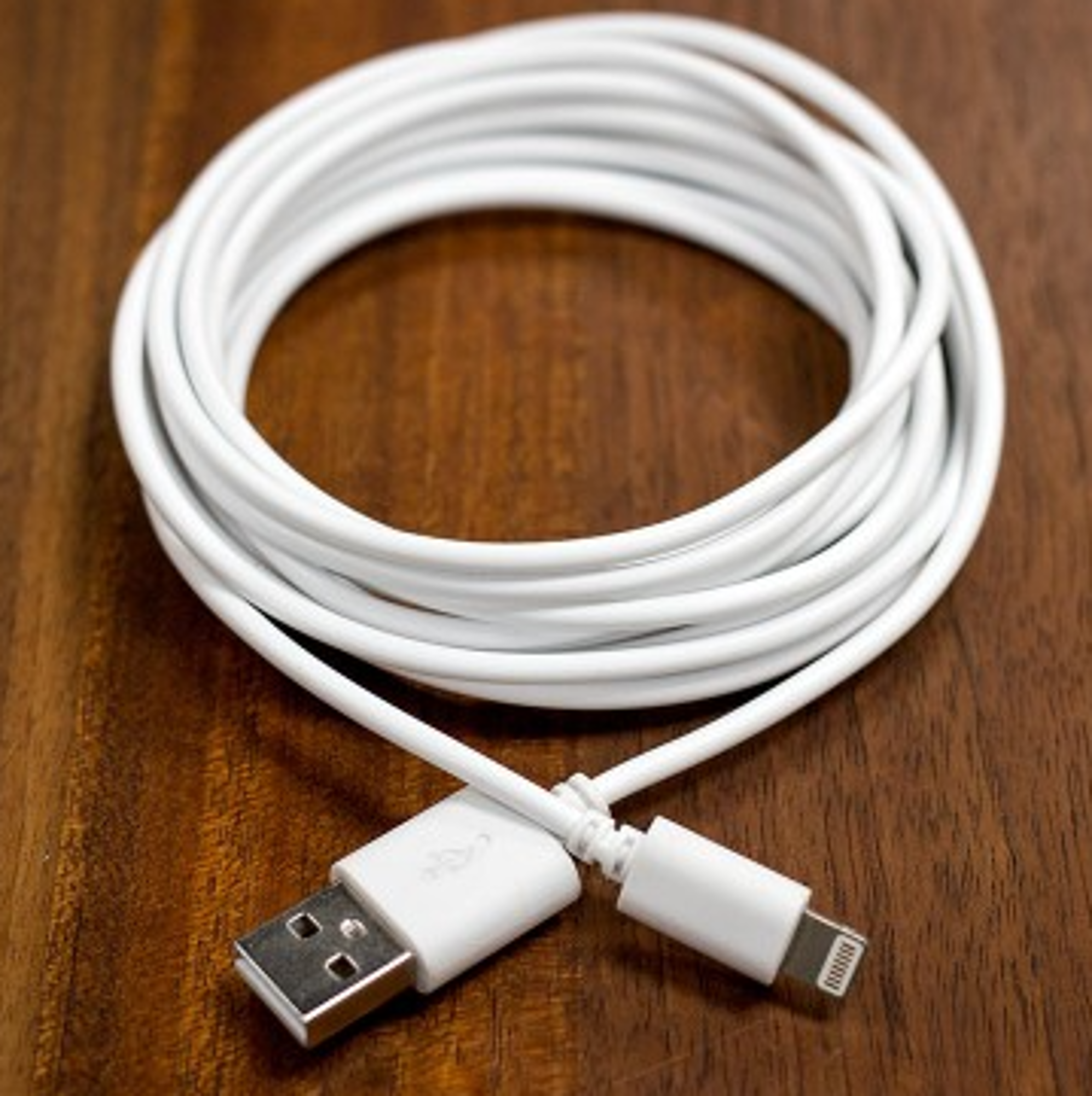 image of: Smash 10' White Lightning Compatible Cable - extra long!