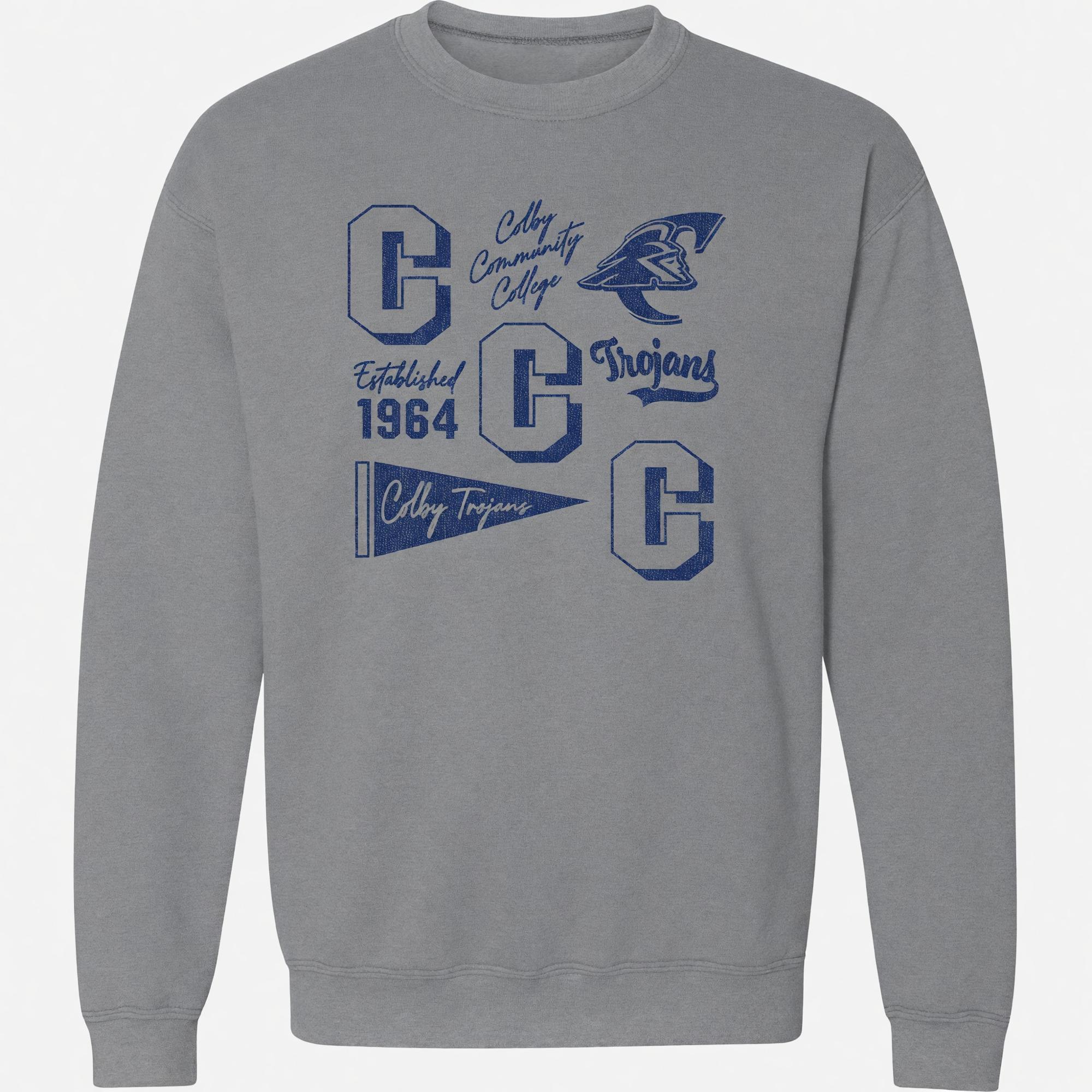 Product image 1 of 1 for Sport Grey Mascot Crew