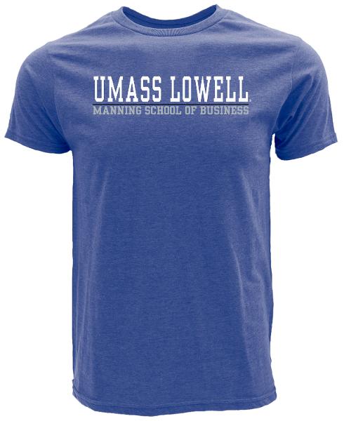 Manning School of Business - Royal Heather Tee; $32.99