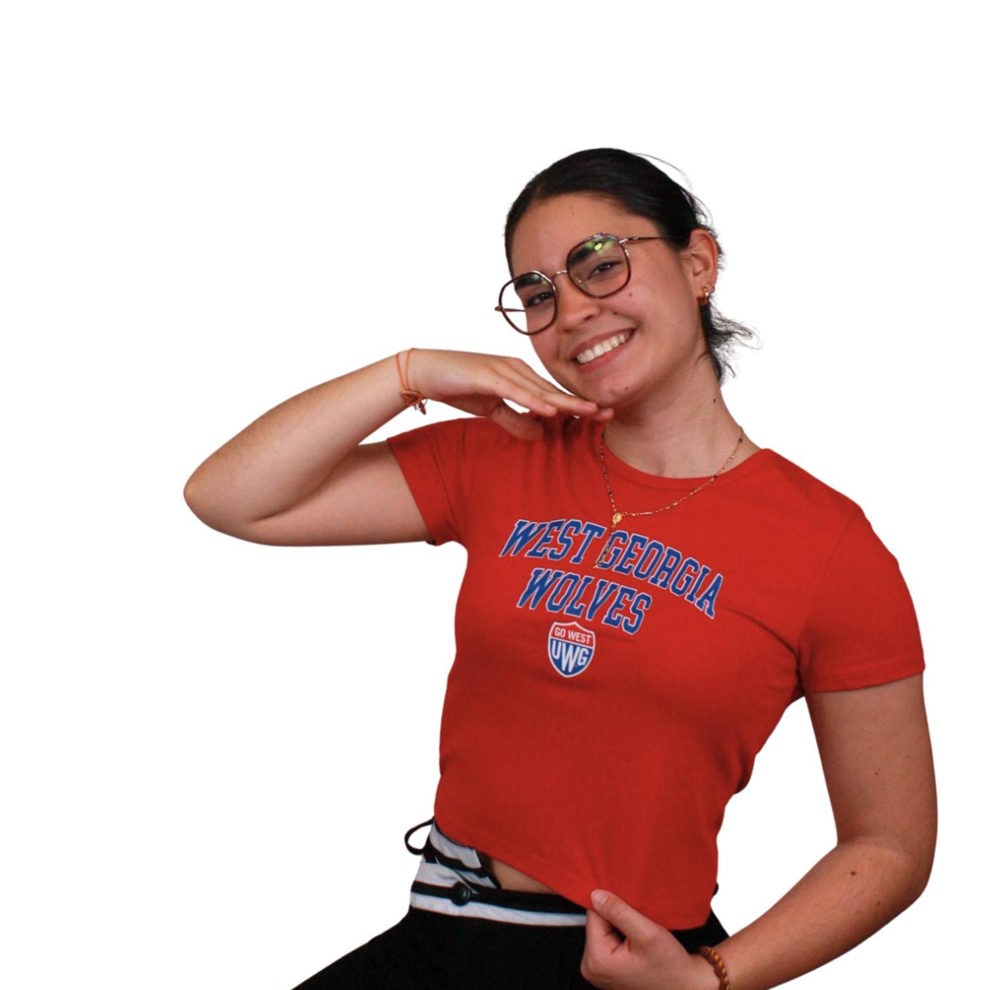 Product image 2 of 4 for UWG WOLVES LOGO CROP TEE