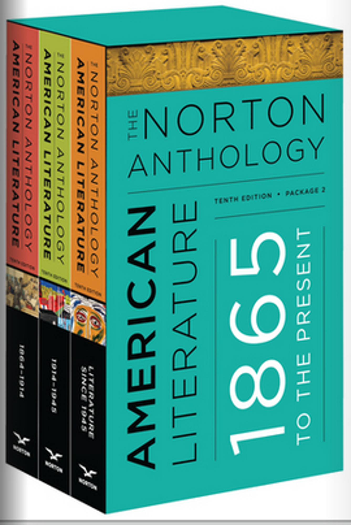 Cover image for NORTON ANTHOL.OF AMER.LIT,VOL.C,D,+E