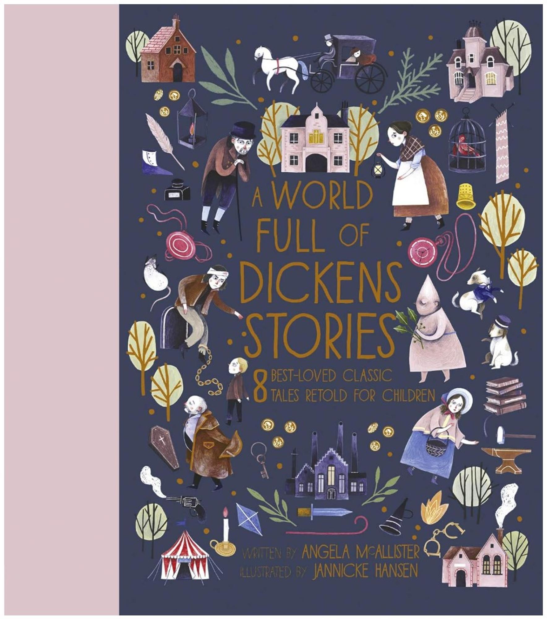 Cover image for A WORLD FULL OF DICKENS STORIES