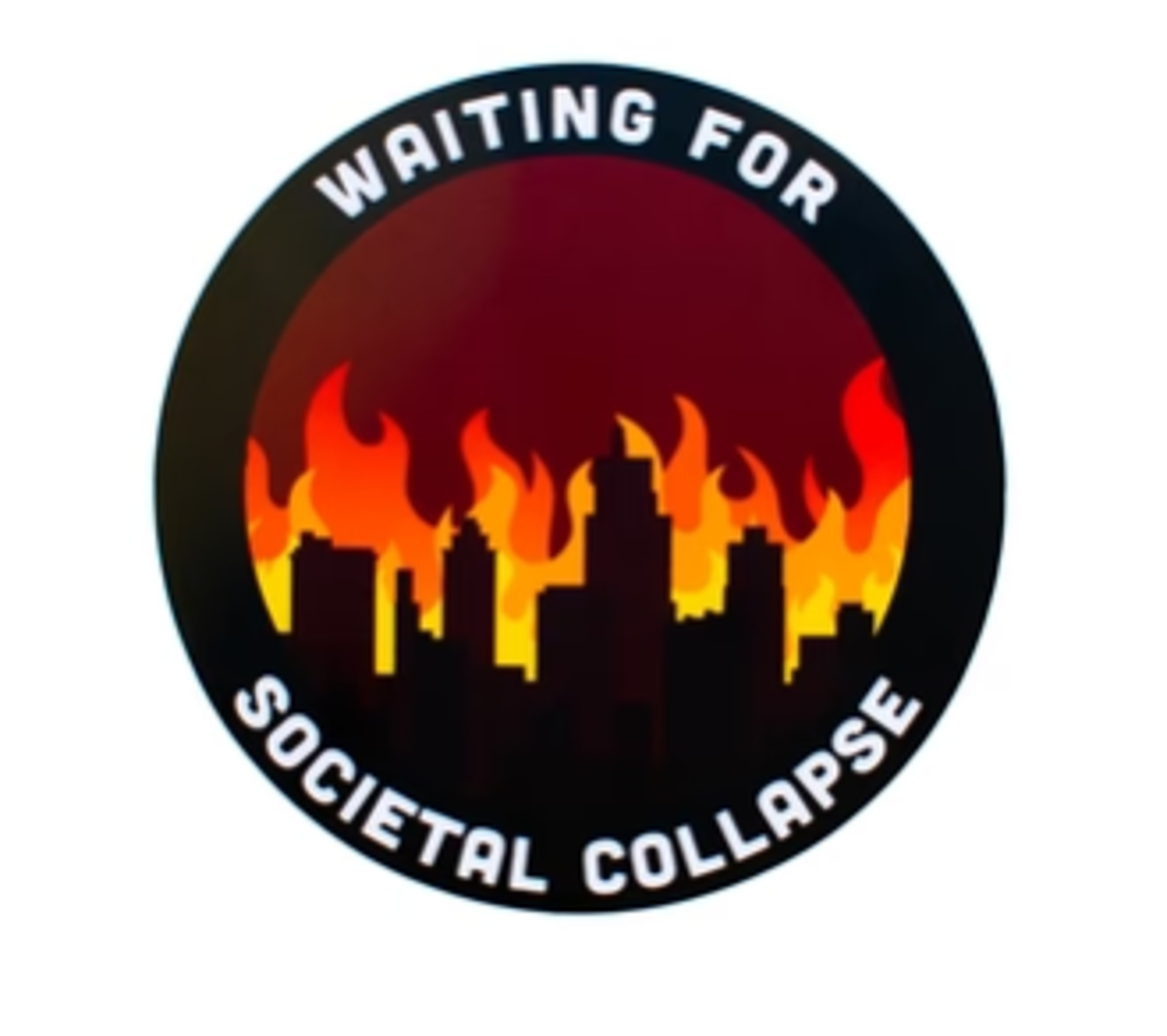 Variant 13 of 18 for RETROGRADE - Seriously Funny Stickers